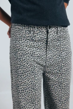 Pantalón culotte animal print niña