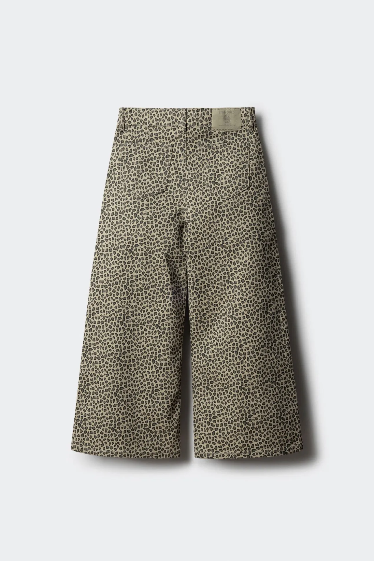 Pantalón culotte animal print niña
