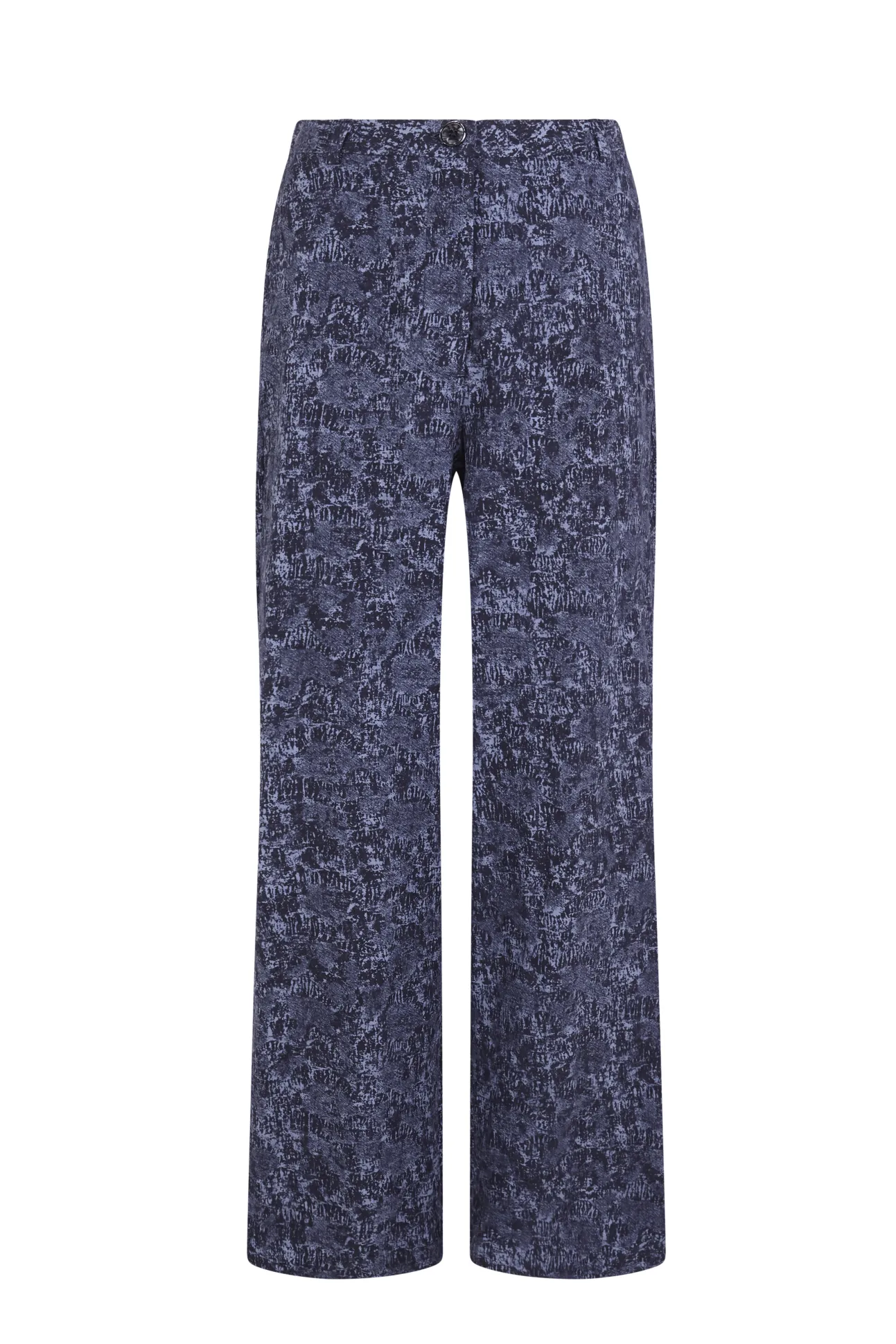 Pantalón de jaquard con pinzas