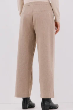 Pantalón de mujer crop y ancho