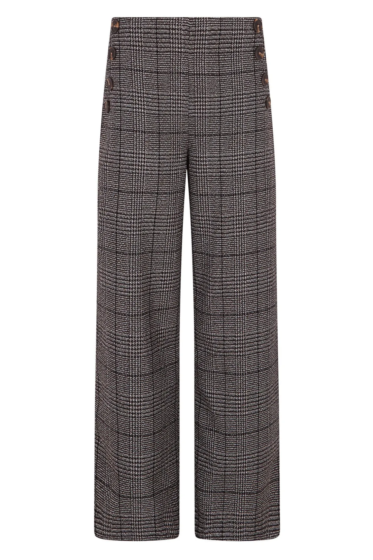 Pantalón de mujer crop y ancho