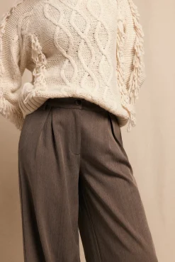 Pantalón de pinzas rastrero