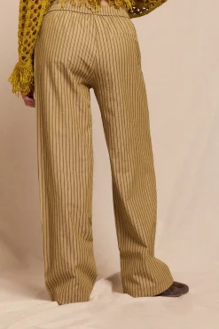 Pantalón de rayas pijamero