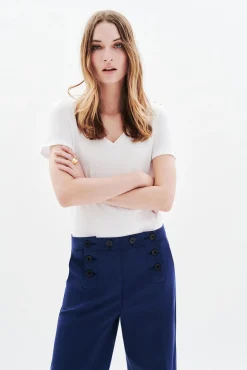 Pantalón de traje botones