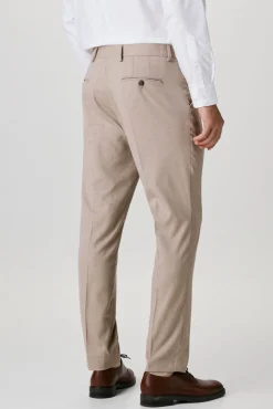 Pantalón de traje Slim Fit con lana