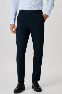 Pantalón de traje Slim Fit con lana