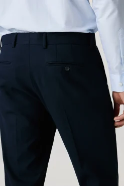 Pantalón de traje Slim Fit con lana