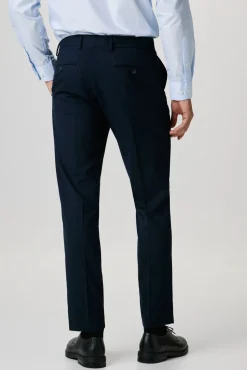 Pantalón de traje Slim Fit con lana