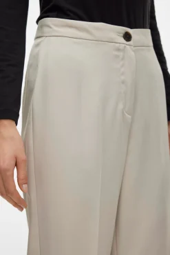 Pantalón de vestir de mujer corte recto