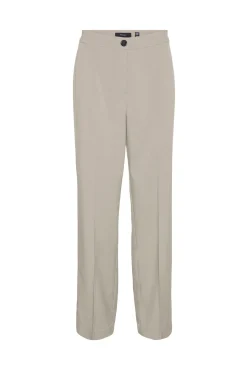 Pantalón de vestir de mujer corte recto