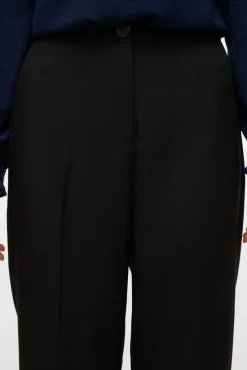 Pantalón de vestir de mujer corte recto