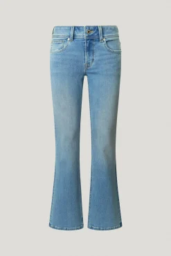 Pantalón denim flare tiro bajo Pimlico