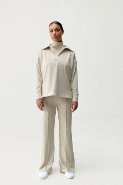 Pantalón deportivo Lua beige