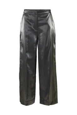 Pantalón efecto metalizado