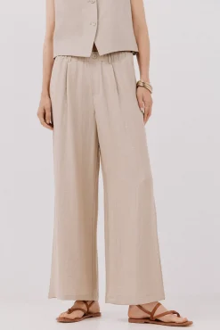 Pantalón fluido ancho