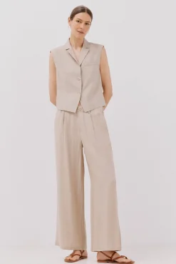 Pantalón fluido ancho