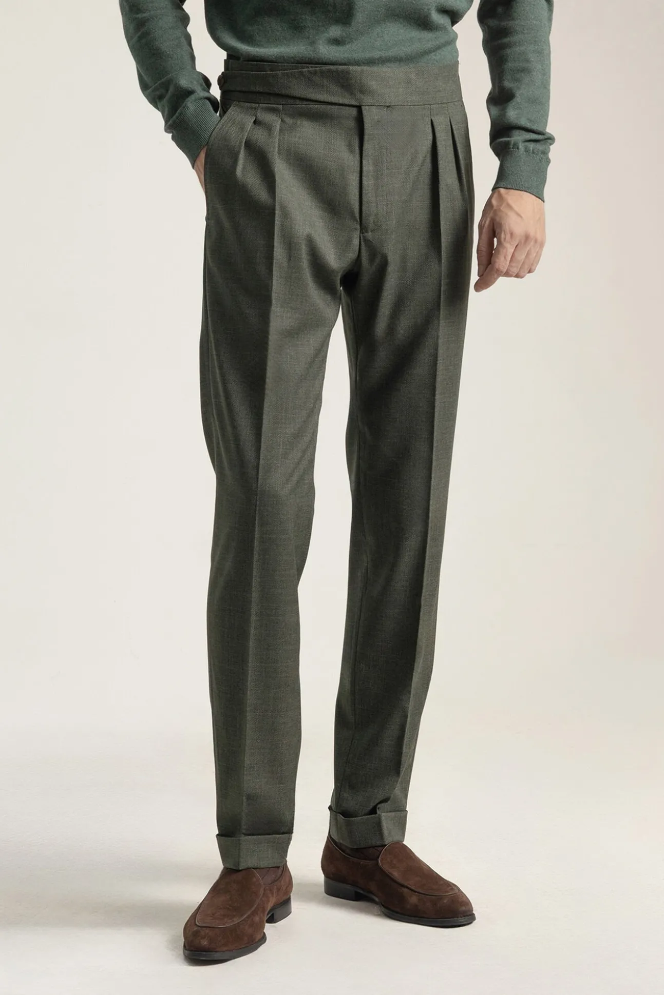 Pantalón gurkha slim fit