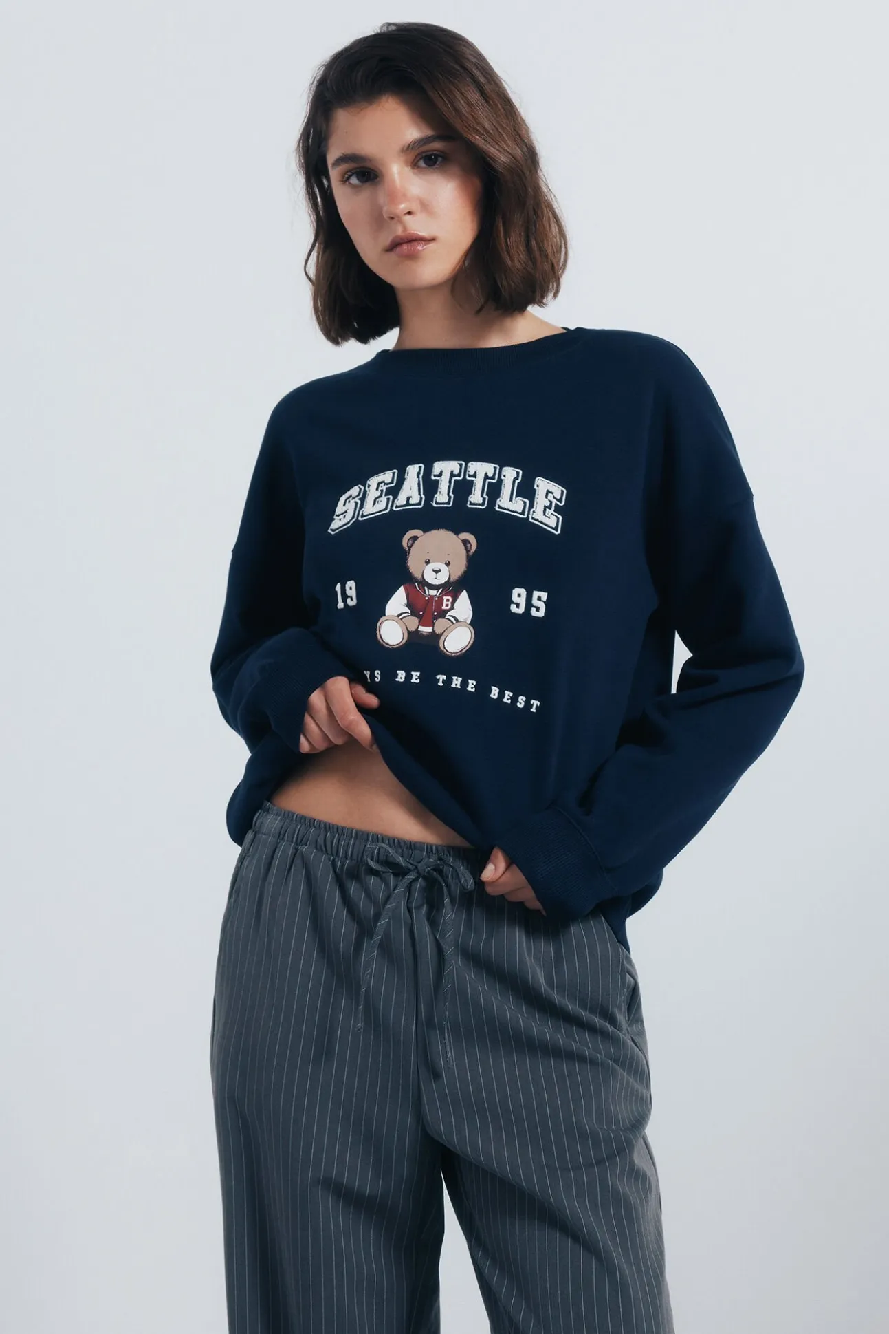 Pantalón jogger ancho