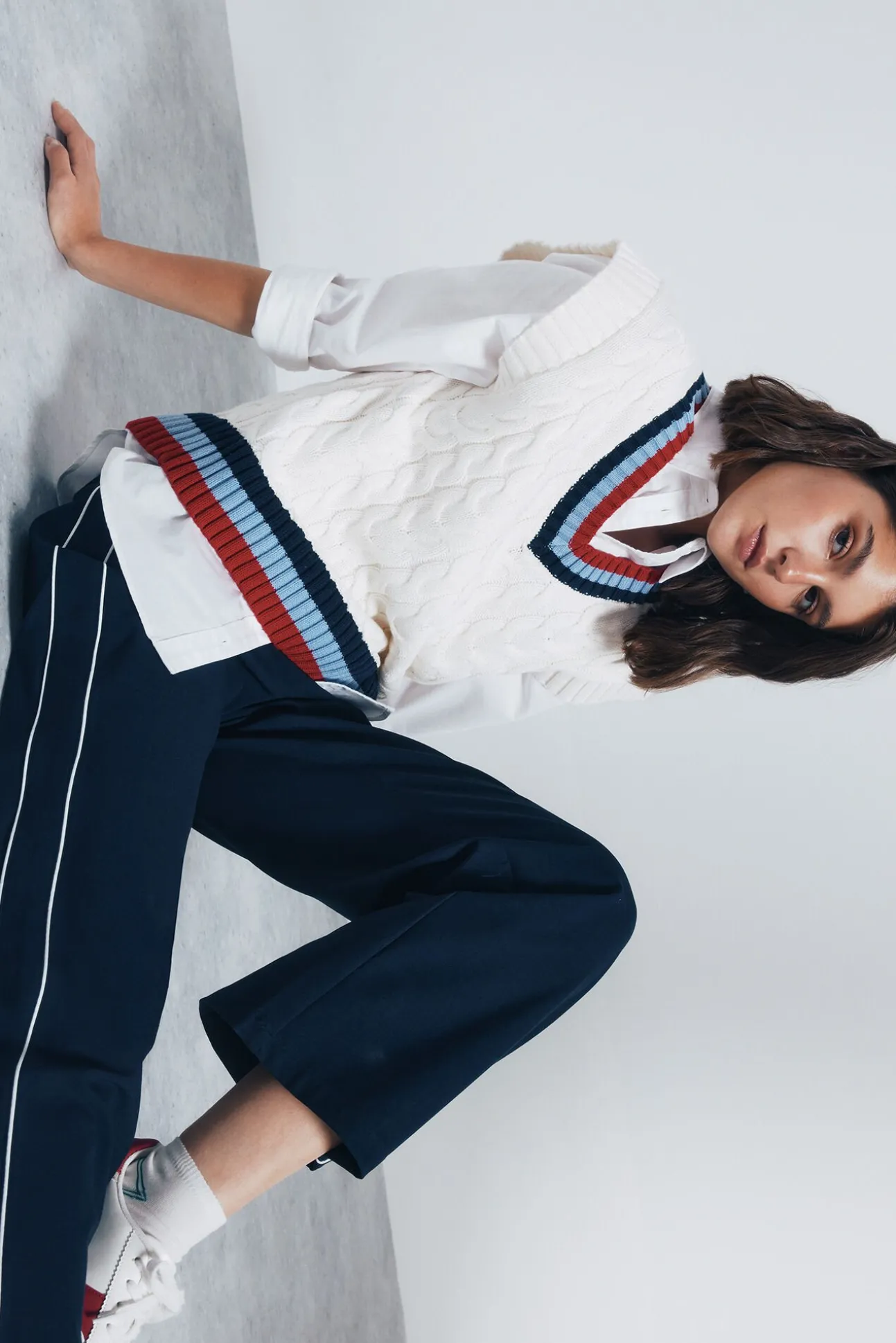 Pantalón jogger rayas lateral