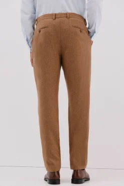 Pantalón lana camel