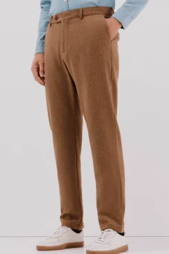 Pantalón lana camel