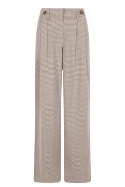 Pantalón largo ancho con pinzas