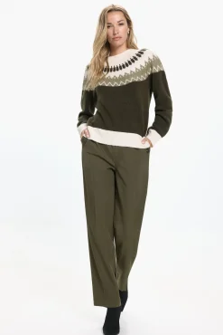 Pantalón largo detalle botones