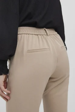 Pantalón largo recto de mujer