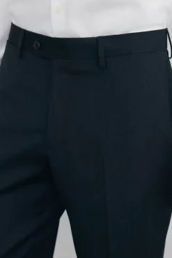 Pantalón liso tailored bi-stretch