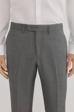 Pantalón ojo de perdiz bi-stretch slim fit