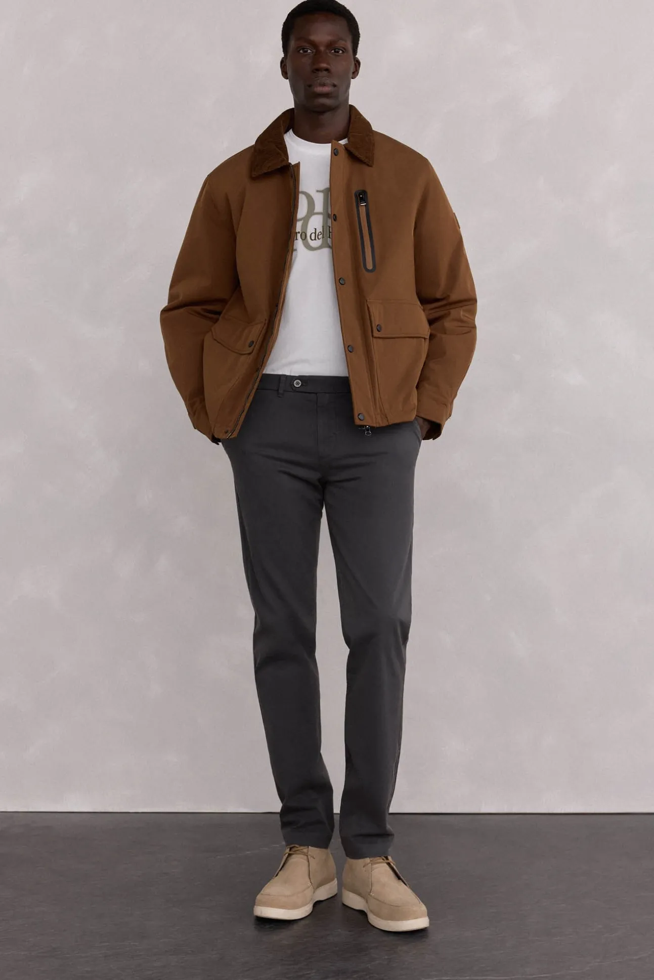 Pantalón premium chino slim fit