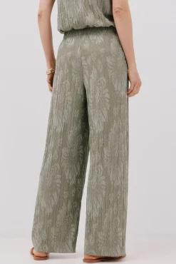 Pantalón punto jacquard