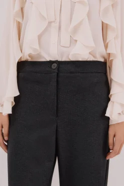 Pantalón punto roma espiga