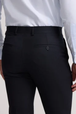 Pantalón traje clasico espiga