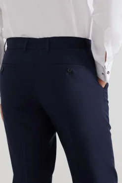 Pantalón traje natural stretch