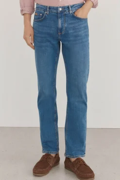 Pantalón vaquero premium flex regular fit