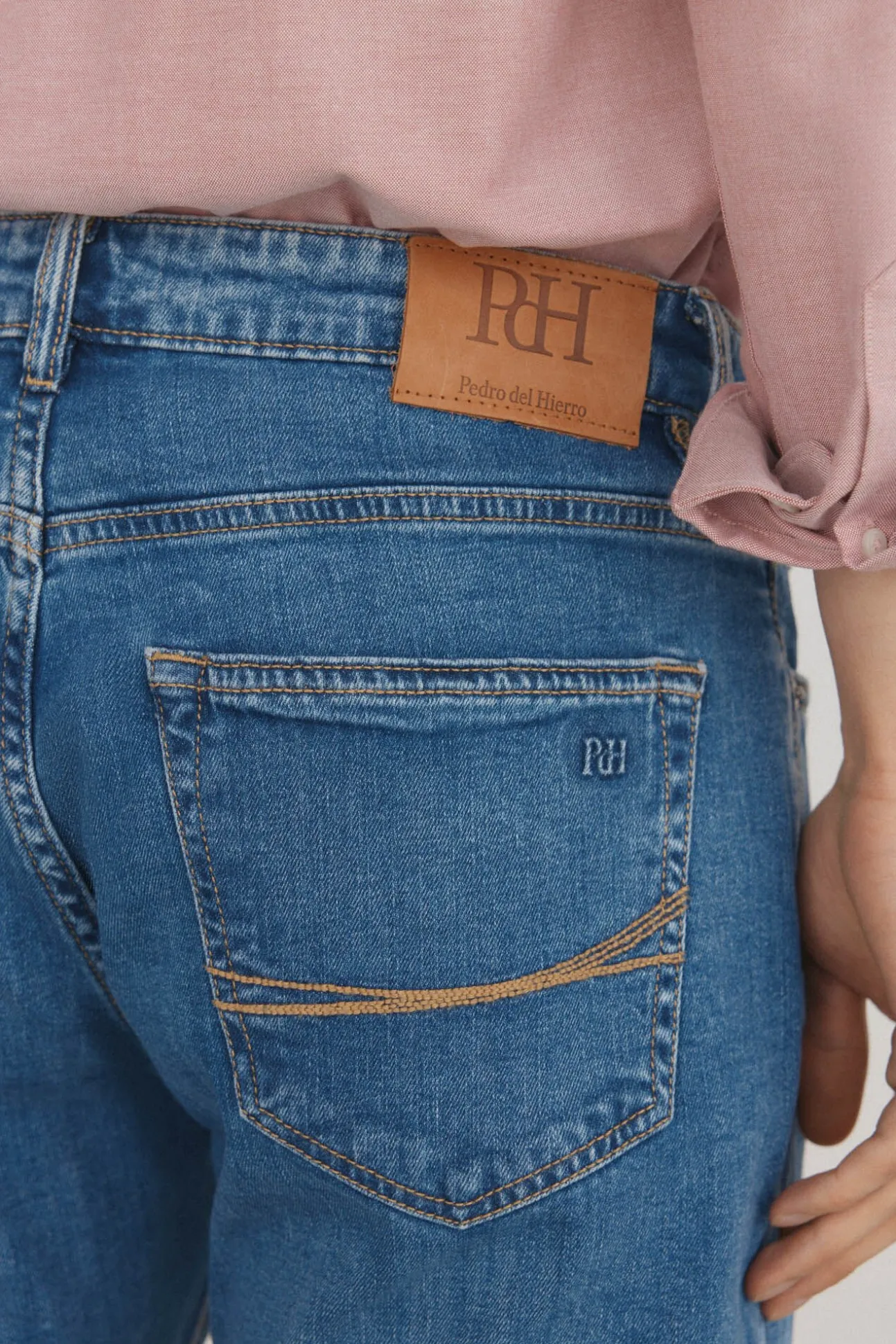 Pantalón vaquero premium flex regular fit