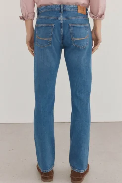 Pantalón vaquero premium flex regular fit