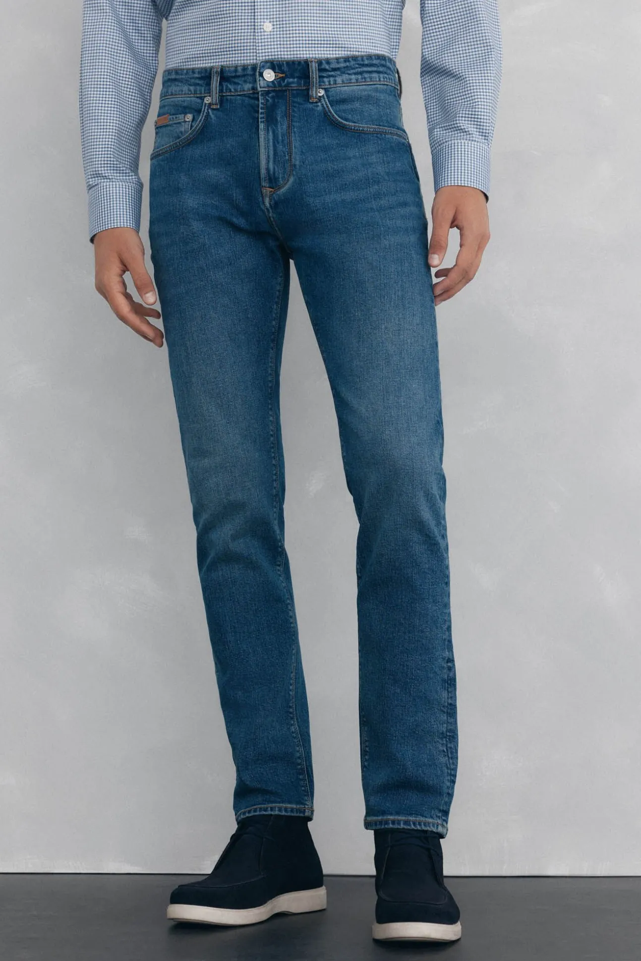 Pantalón vaquero premium flex slim fit