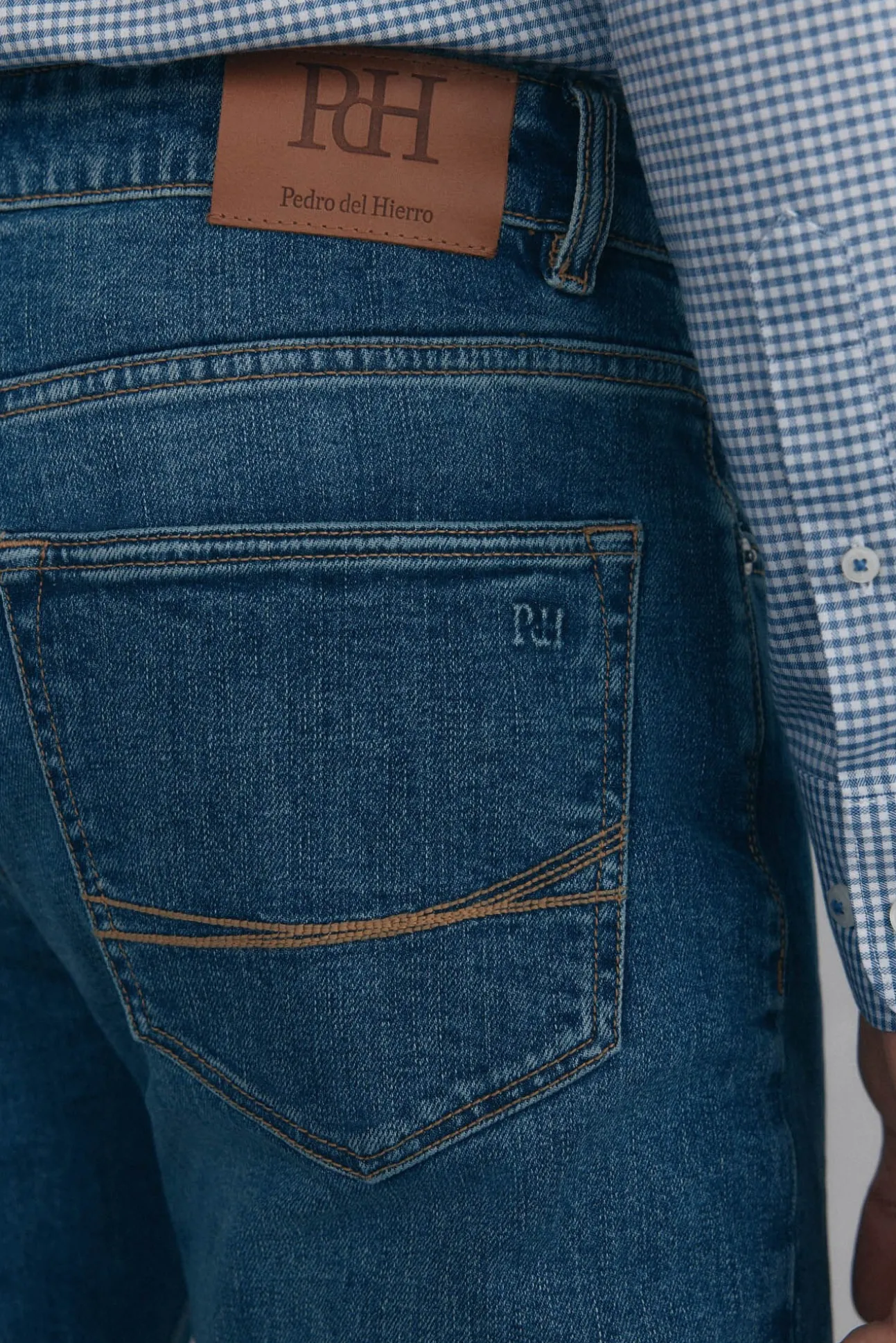 Pantalón vaquero premium flex slim fit