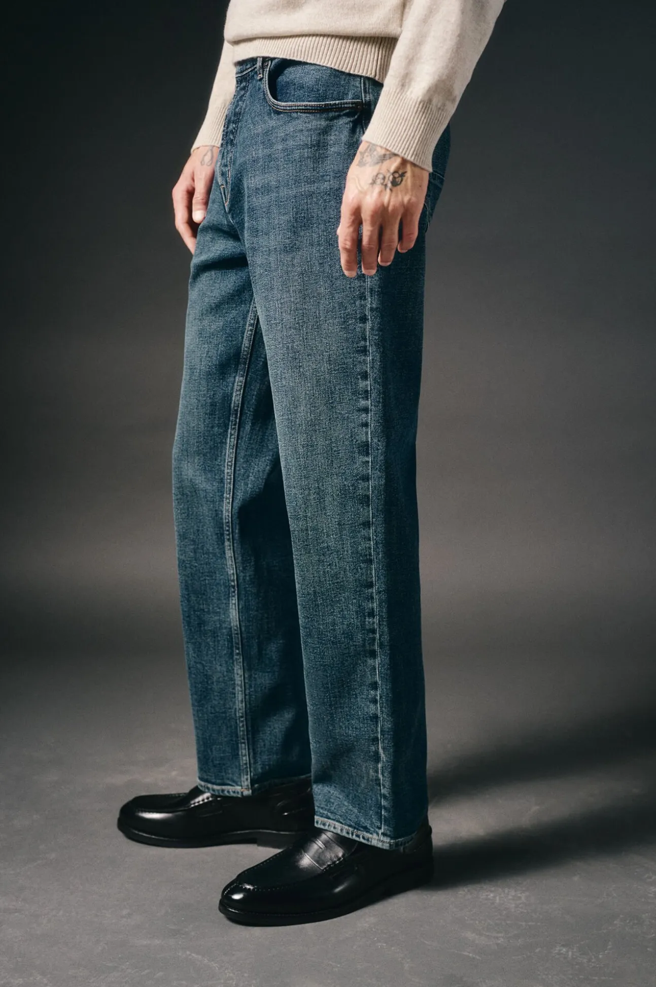 Pantalón vaquero straight fit