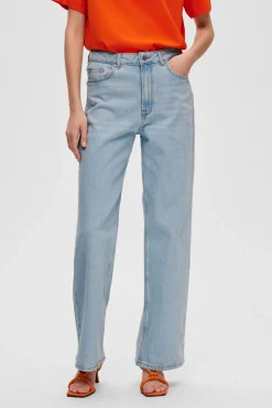 Pantalón vaquero Wide Leg confeccionado con algodón orgánico