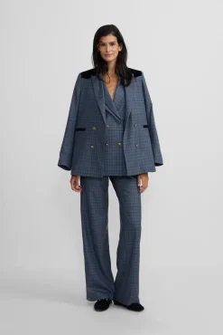 Pantalón vestir cuadros