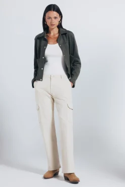 Pantalones cargo algodón