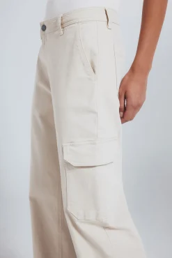 Pantalones cargo algodón