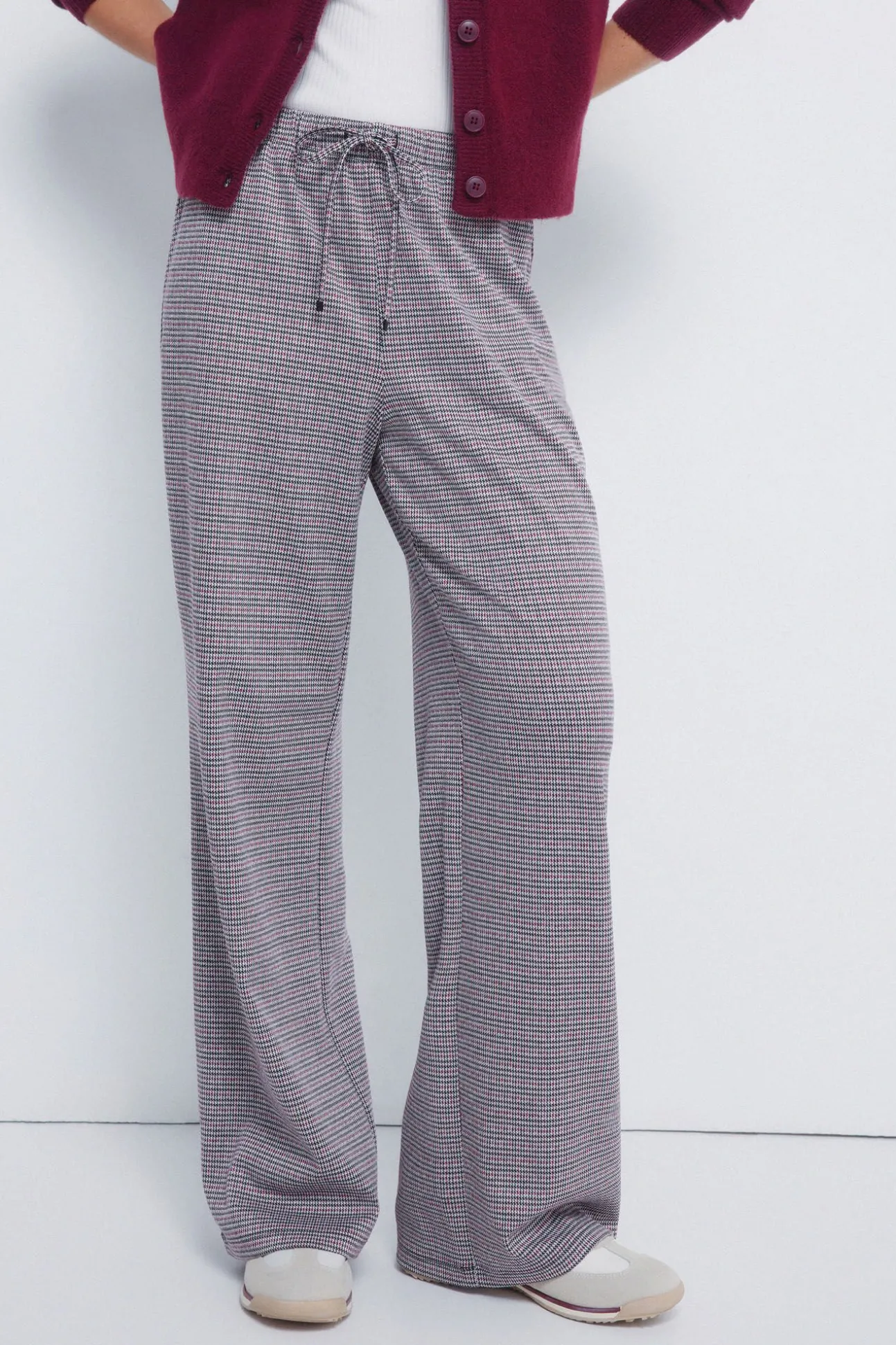 Pantalones jogger anchos