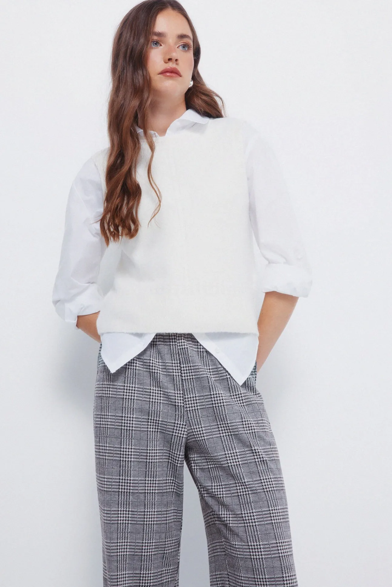 Pantalones jogger anchos