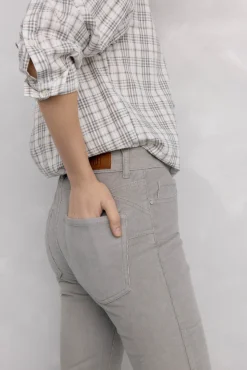 Pantalones pana push up