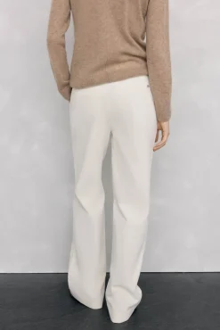 Pantalones pana wide leg classic