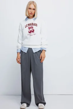 Pantalones pinzas goma cintura